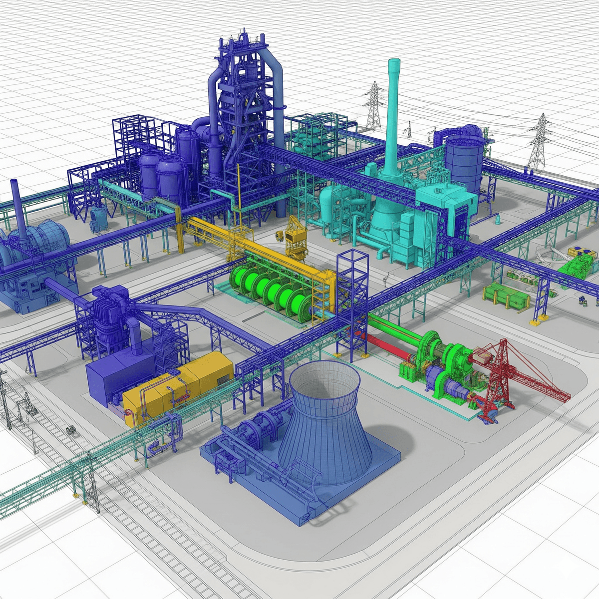 3D BIM model